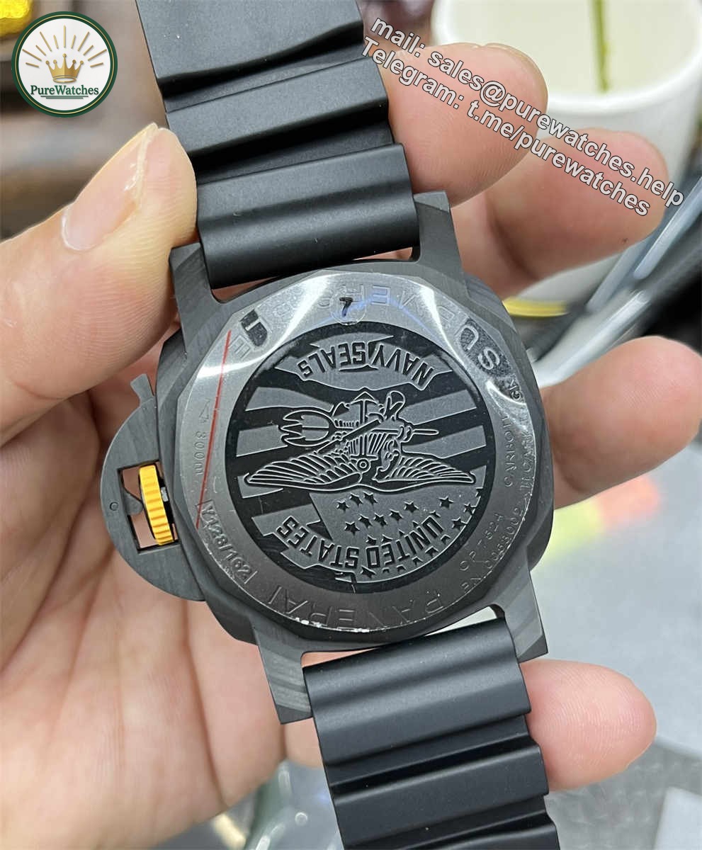 VSF Panerai PAM1324 – 44mm Submersible Carbotech-Style Carbon Replica - Image 2