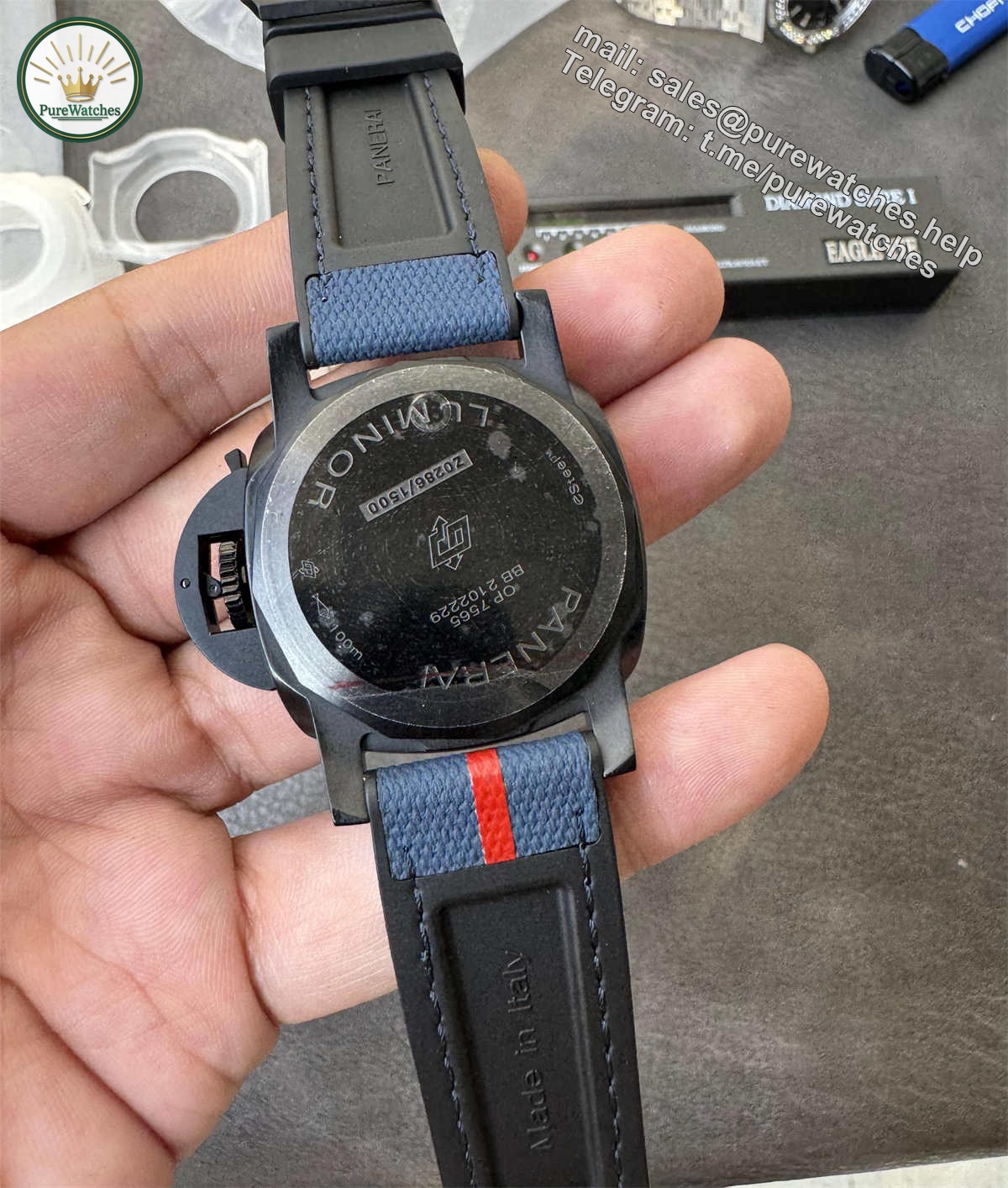 VSF Panerai PAM1408 Luna Rossa 40mm – Premium Super Clone Luminor Quaranta with P900 Movement - Image 2