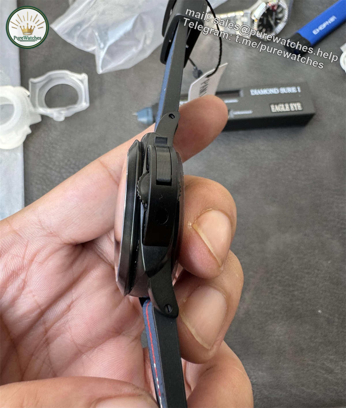 VSF Panerai PAM1408 Luna Rossa 40mm – Premium Super Clone Luminor Quaranta with P900 Movement - Image 5