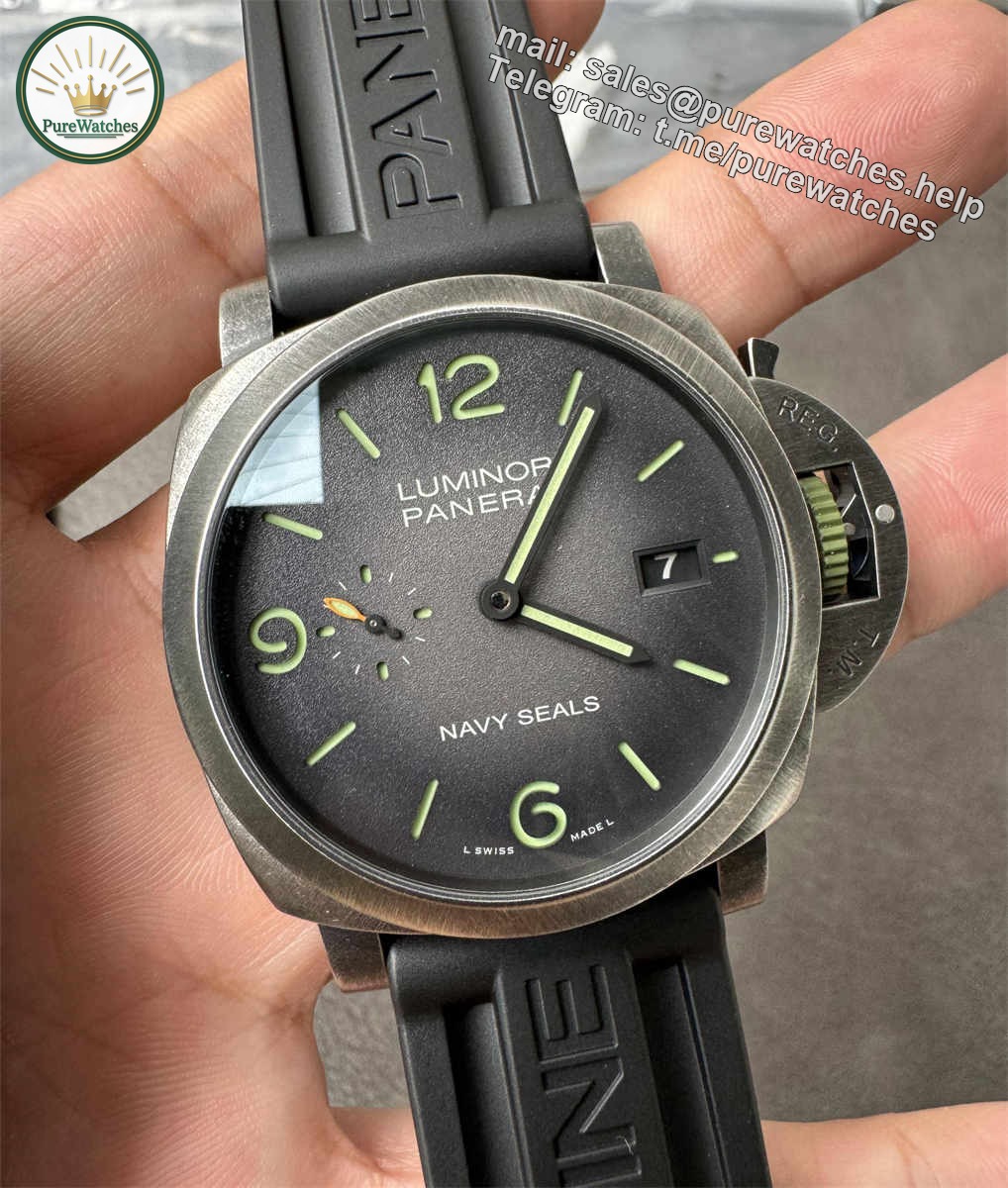VSF Panerai PAM1412 – Luminor Marina Navy SEALs Special Edition Super Clone - Image 3