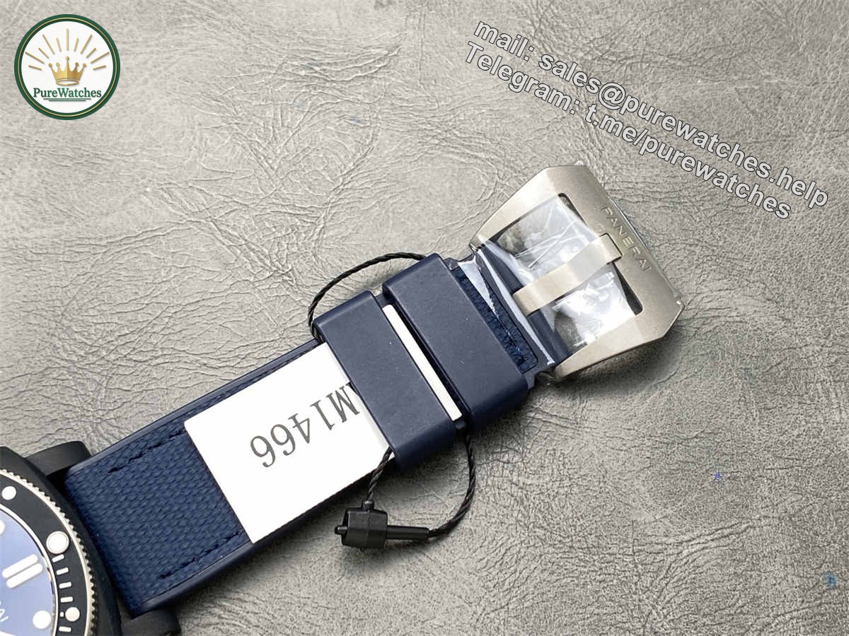VSF Panerai PAM1466 – 44mm Ti-Ceramitech Submersible Replica with P.900 Movement - Image 8