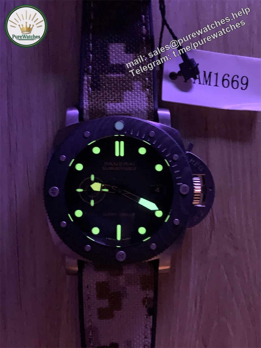 VSF Panerai PAM1669 – 47mm Submersible Navy SEALs Limited Edition Replica - Image 5