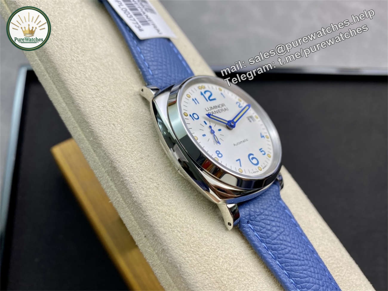 VSF Panerai PAM906 Replica – Luminor Due 42mm Ivory Dial - Image 5