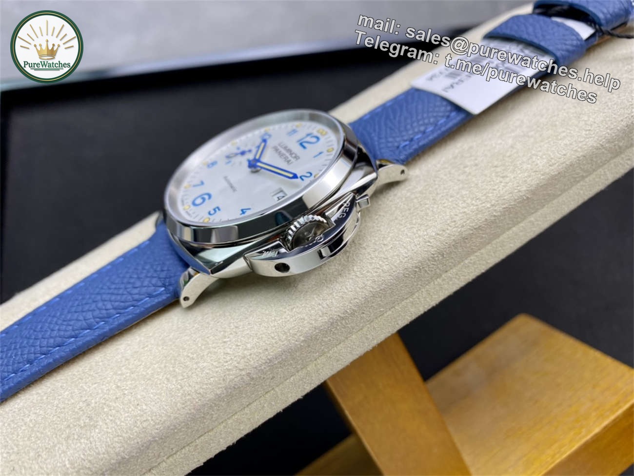 VSF Panerai PAM906 Replica – Luminor Due 42mm Ivory Dial - Image 6