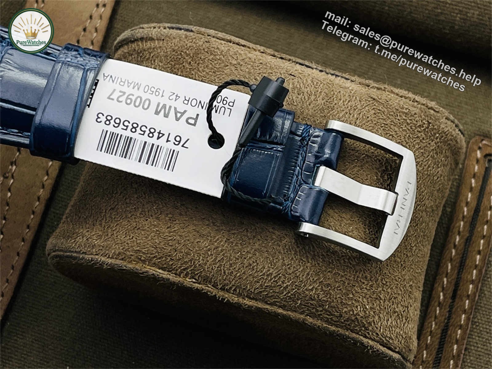 VSF Panerai PAM927 – Titanium Luminor Due 42mm Replica with P.900 Movement - Image 8