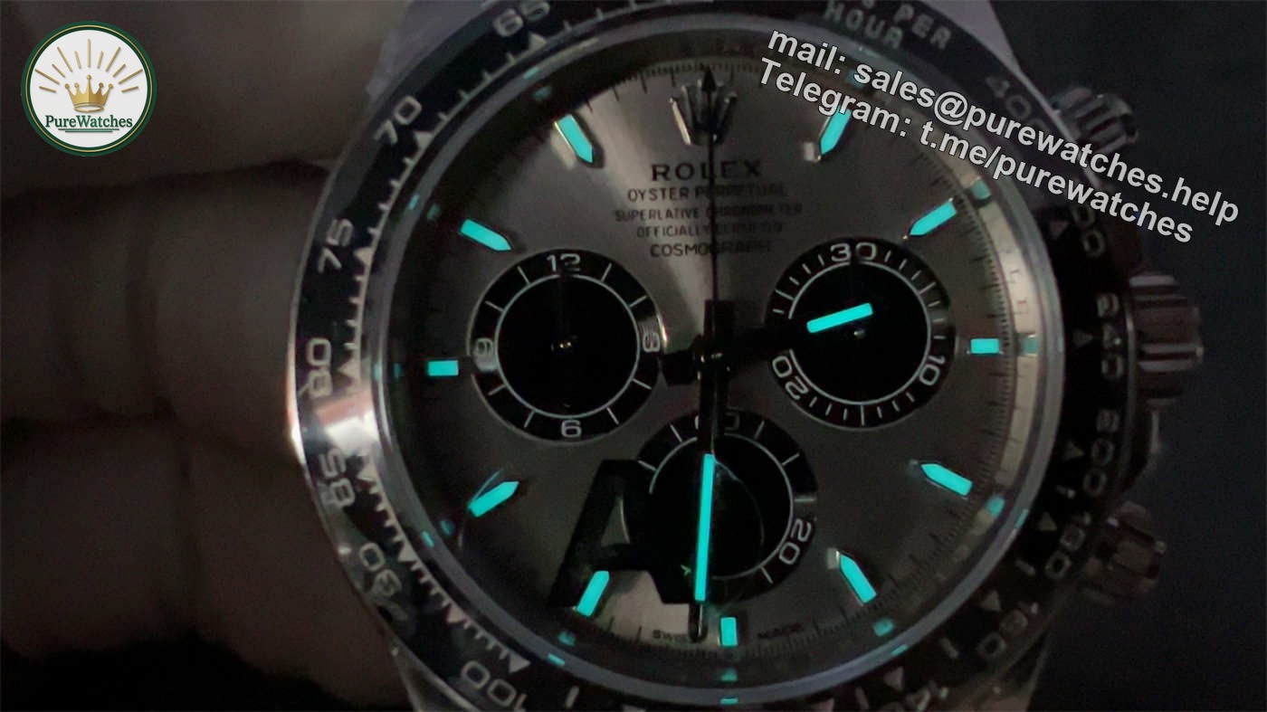 VSF Rolex Daytona Ghost Replica | Weighted Case (136g) with Clone 4131 - Image 2