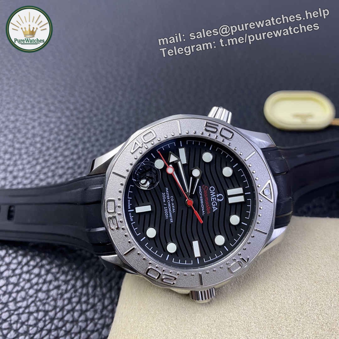 VSF Seamaster 300M Grey Dial Replica – 42mm Stainless Steel Diver Watch - Image 6