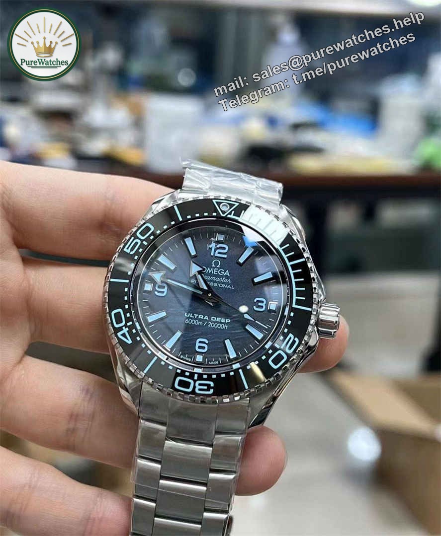 VSF Seamaster 600M Blue King Replica – Premium 45.5mm Diver with 8912 Automatic Movement