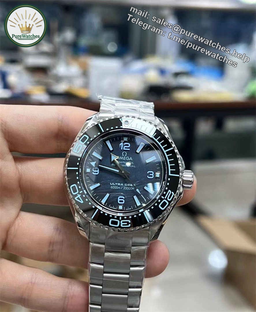 VSF Seamaster 600M Blue King Replica – Premium 45.5mm Diver with 8912 Automatic Movement - Image 2