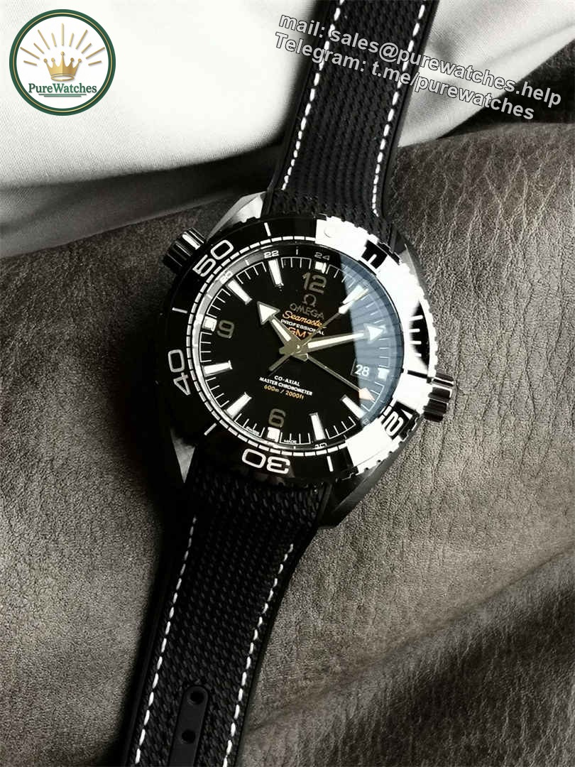 VSF Seamaster 600M Deep Black Replica – 45.5mm Ceramic Diver Watch