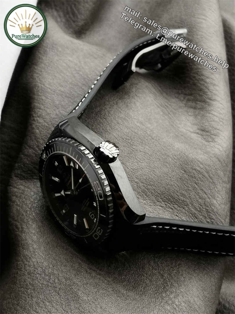 VSF Seamaster 600M Deep Black Replica – 45.5mm Ceramic Diver Watch - Image 5