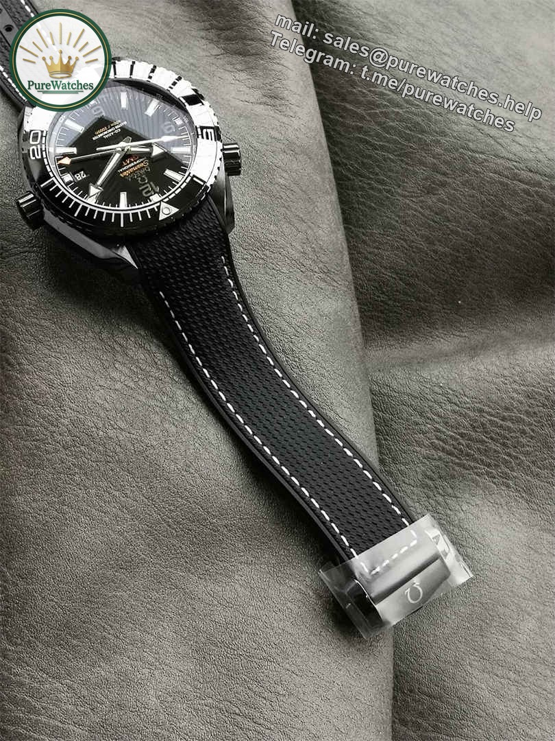 VSF Seamaster 600M Deep Black Replica – 45.5mm Ceramic Diver Watch - Image 6