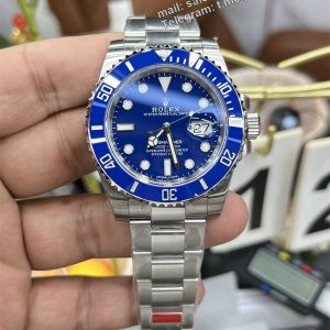 VSF Submariner 116619LB “Smurf” (40mm) – VS3135 Movement [White Gold Plated]