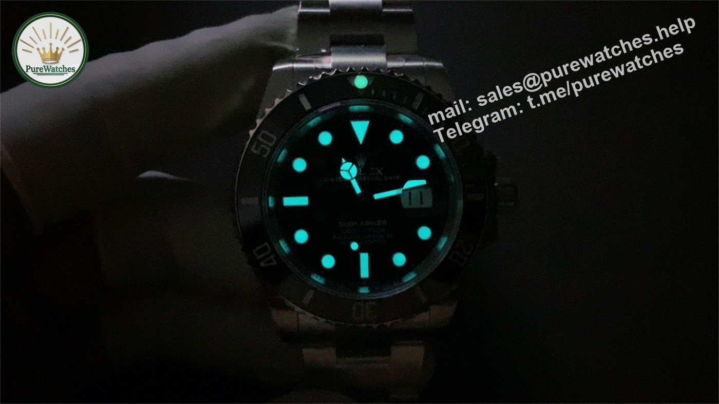 VSF Submariner 126610LN (Black Date 41mm) – Custom Dandong VS3235 Movement - Image 2