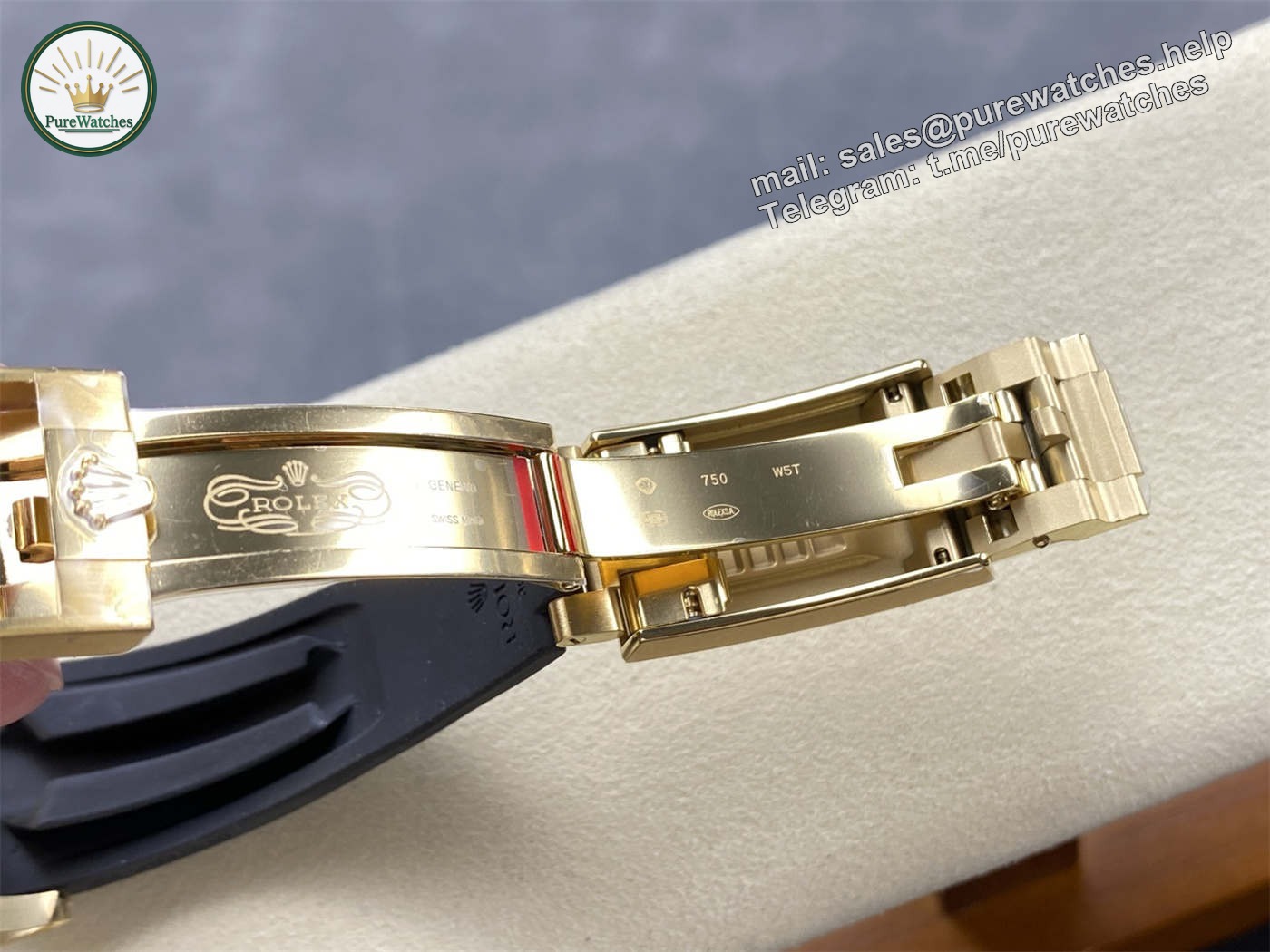 VSF Tungsten Gold Yacht-Master 42 Replica – 226658 Weighted (148g) - Image 4