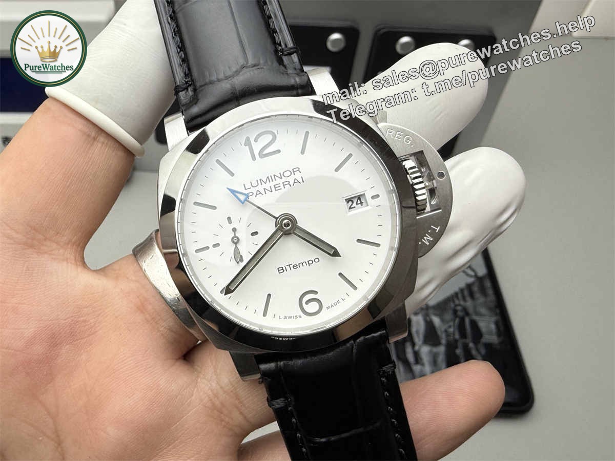 VSF Watches Panerai PAM1367 – 40mm Luminor BiTempo GMT Super Clone with P.900 Movement - Image 2