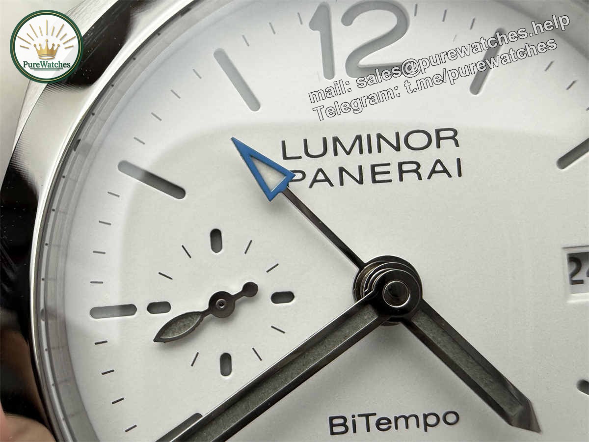 VSF Watches Panerai PAM1367 – 40mm Luminor BiTempo GMT Super Clone with P.900 Movement - Image 4