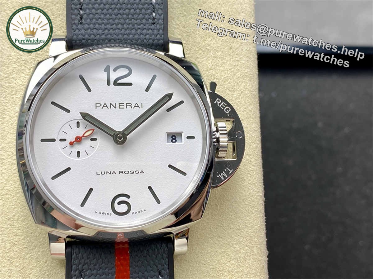 VSF Watches Panerai PAM1381 – Premium 42mm Luminor Due Luna Rossa Super Clone with P.900 Automatic Movement