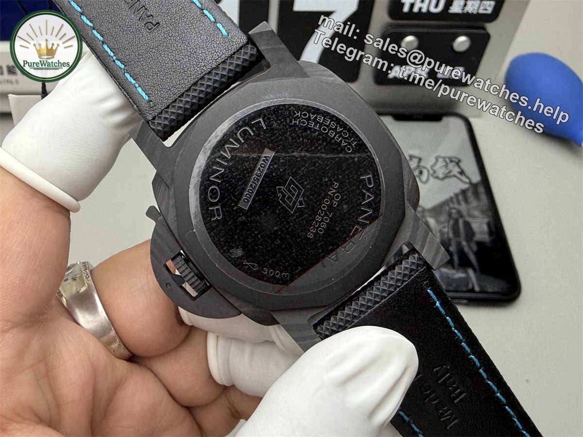 VSF Watches Panerai PAM1661 – 44mm Carbotech Luminor Marina Replica - Image 6