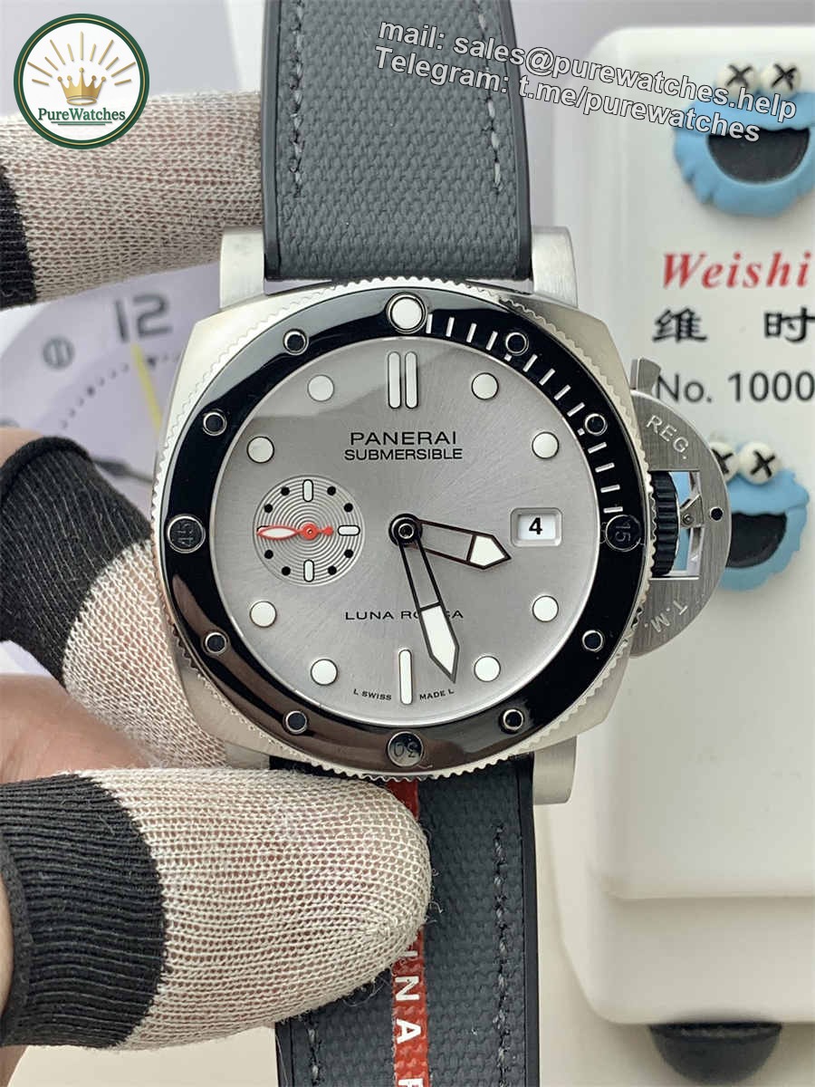 VSF Watches Panerai PAM1681 Submersible – 44mm Luna Rossa Inspired Replica with P.900 Automatic Movement