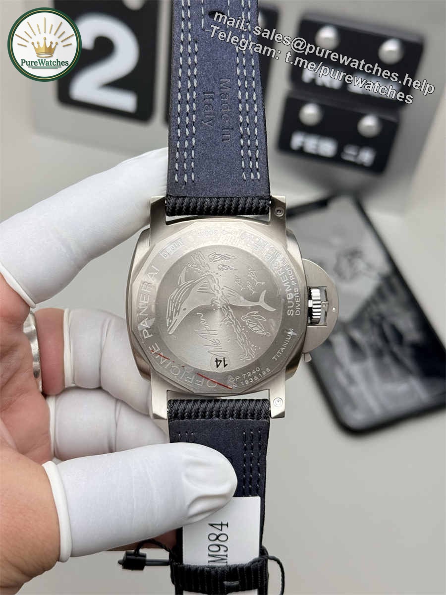 VSF Watches Panerai PAM984 – 47mm Titanium Submersible Super Clone - Image 8