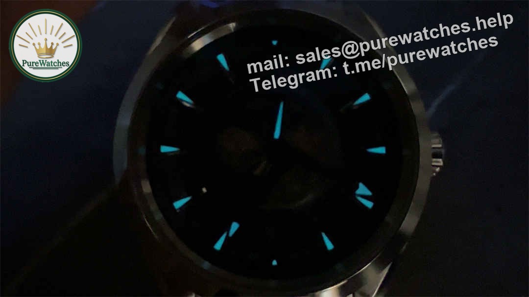 VSF Worldtimer Blue Replica – Stainless Steel Aqua Terra World Time Watch - Image 2