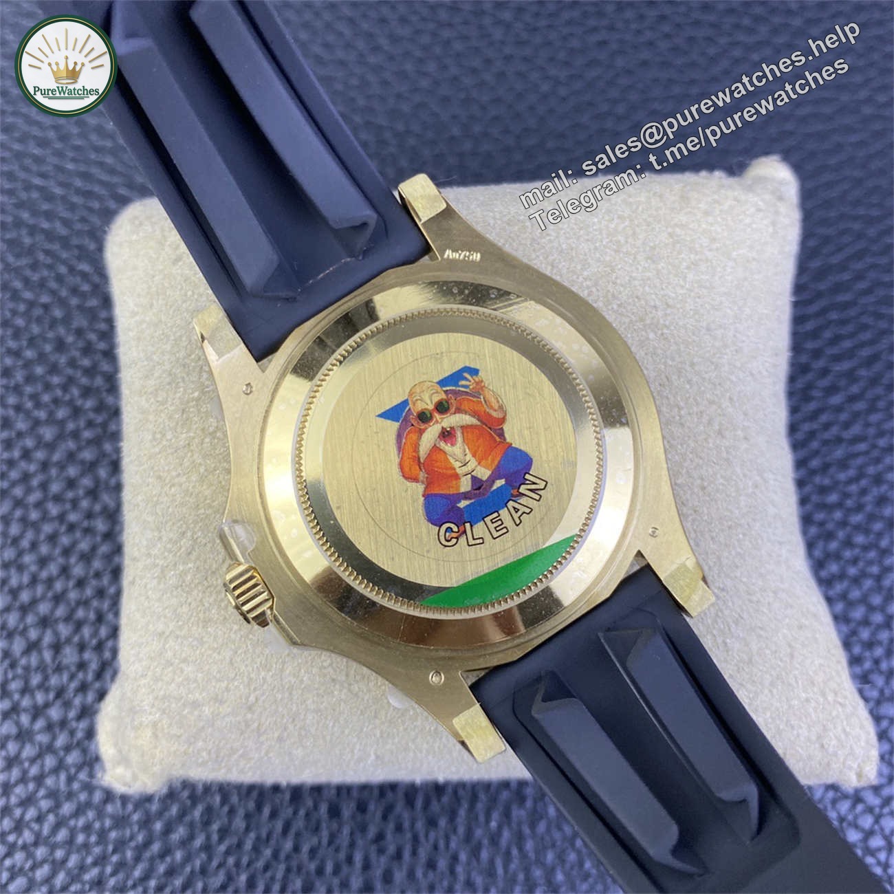Product Page: Clean Factory Yacht-Master 42 18K Gold Rolex Replica (M226658‑0001) - Image 8